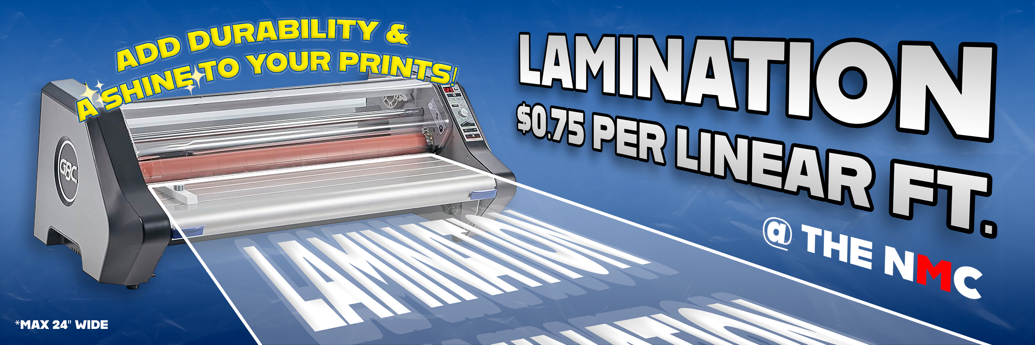 Lamination and Traditional Services