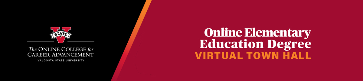 Online Elementary Education Degree Virtual townhall image