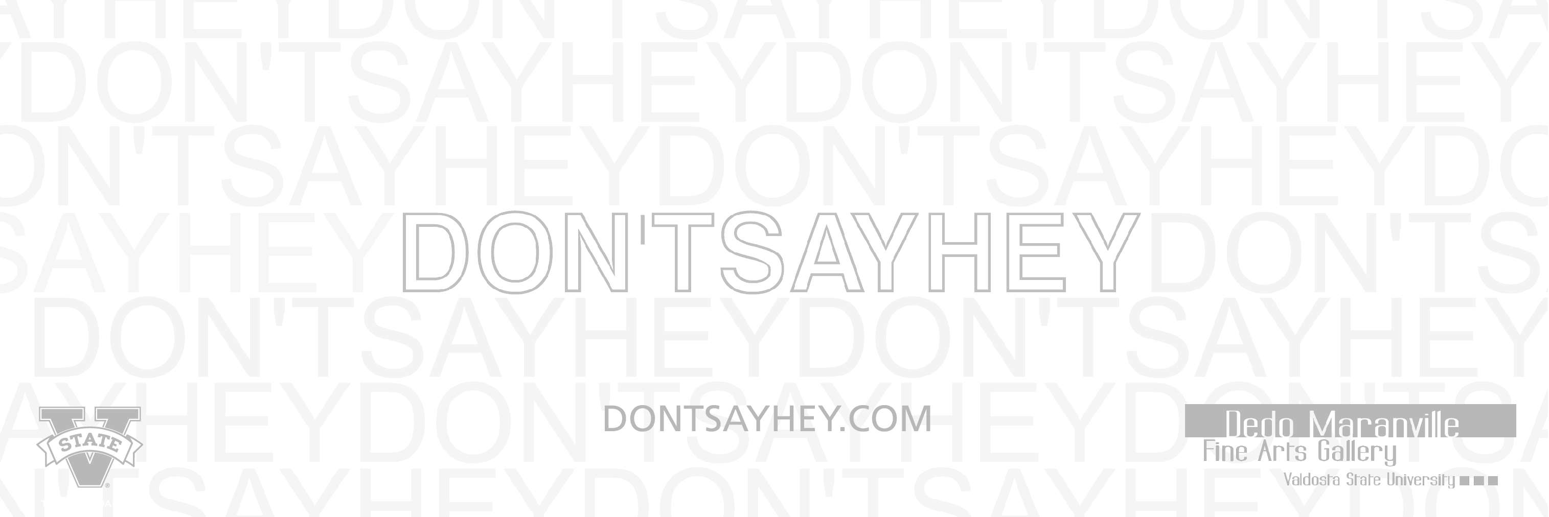 Don't Say Hey