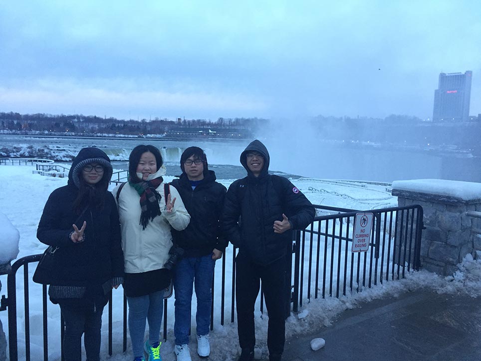 At Niagara Falls